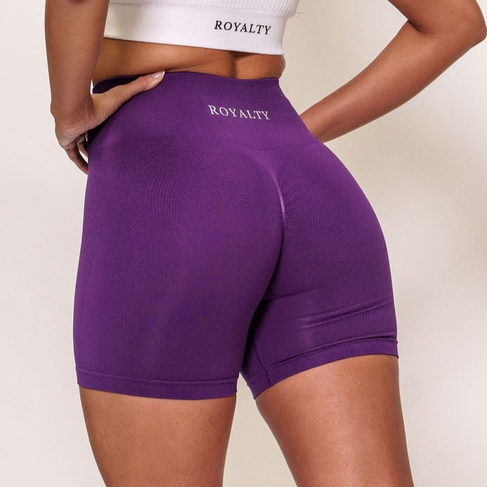 Purple Elite Seamless Shorts