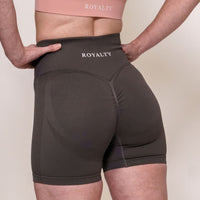 Dark Grey Lioness Seamless Shorts