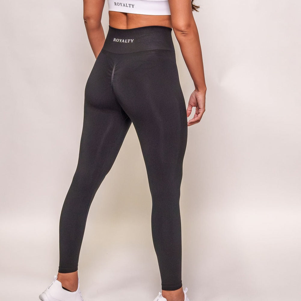 Black ROYALTY Seamless Leggings