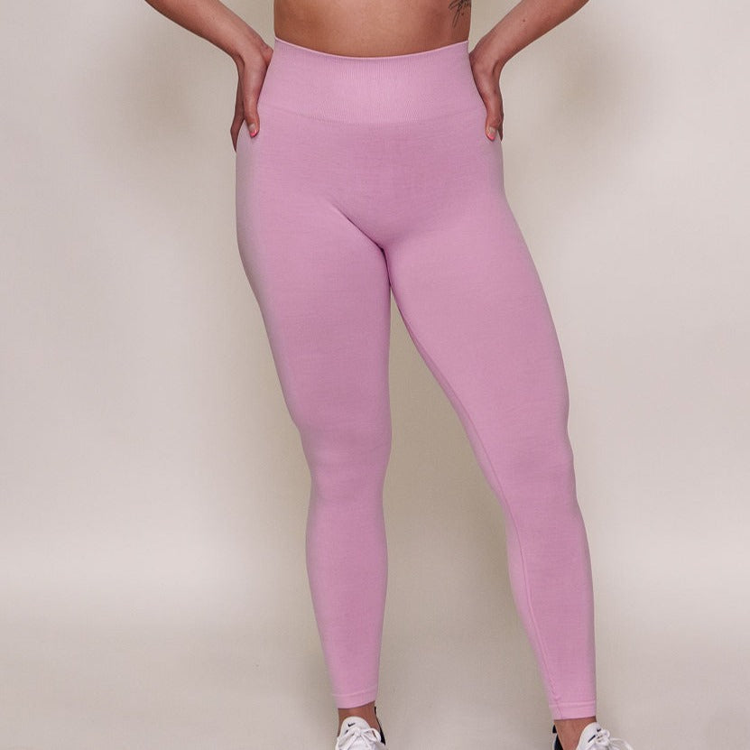 Bubble Gum Pink ROYALTY Seamless Leggings