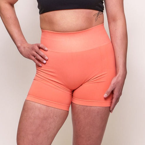 Peach ROYALTY Seamless Shorts