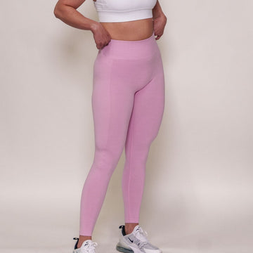 Bubble Gum Pink ROYALTY Seamless Leggings