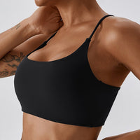 Black Gem Seamless Sports Bra