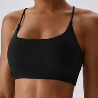 Black Gem Seamless Sports Bra