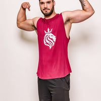 Men's Burgandy Tank Top