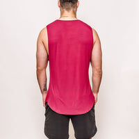 Men's Burgandy Tank Top