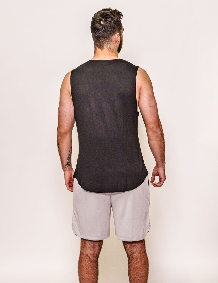 Men's Black Tank Top