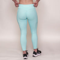 Mint Crossover Seamless Leggings